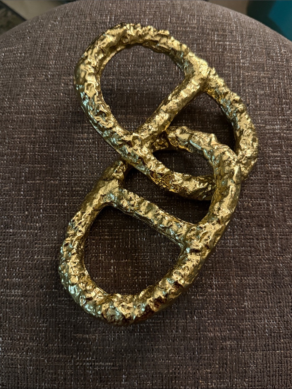 3 sets 11.5" Gold Chain Tabletop Decor by Ashland - - Picture 2 of 11